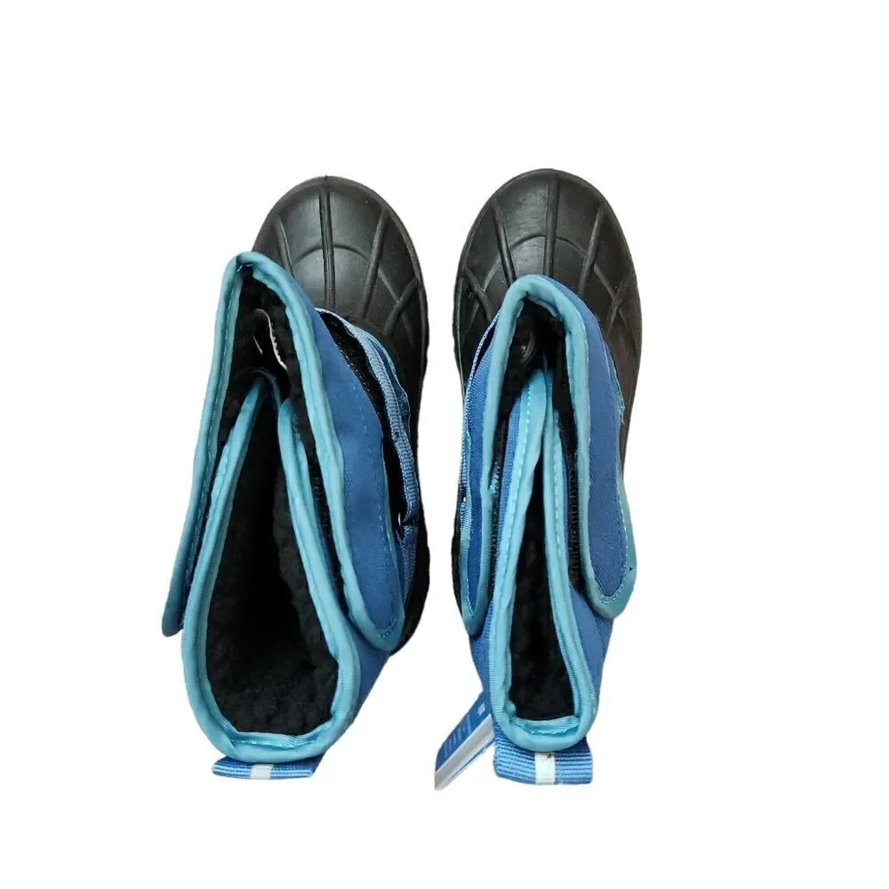 Lily & Dan Boy's Winter Boots Size 11/12 New Blue